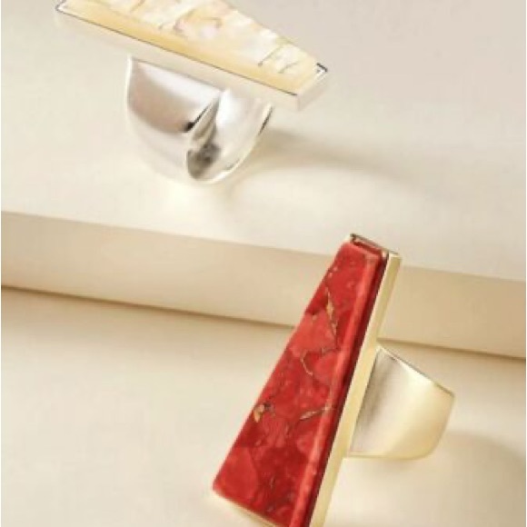 Kendra Scott new with tags Colllins cocktail ring size 8 - Picture 4 of 4